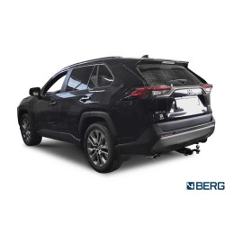 F.5717.002 BERG Фаркоп на Toyota RAV4 2019-2025, Suzuki Across 2020-2025, Toyota Venza 2020-2024 (cборка США) без снятия и подрезки бампера. Тип шара: E. Нагрузки: 2000/75 кг, масса фарко