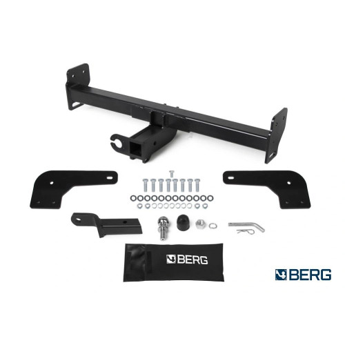 F.5717.002 BERG Фаркоп на Toyota RAV4 2019-2025, Suzuki Across 2020-2025, Toyota Venza 2020-2024 (cборка США) без снятия и подрезки бампера. Тип шара: E. Нагрузки: 2000/75 кг, масса фаркопа 21 кг (без электрики в комплекте)