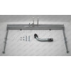 F105A GALIA Полностью оцинкованный фаркоп на Ford Galaxy 1995-2000, SEAT Alhambra 1996-2000, Volkswagen Sharan 1995-2000 2WD/4WD. Подрозетник убирается за бампер. Тип шара: A. Подрезка бампера. Нагрузки: 2000/85 кг, масса фаркопа 19,21 кг
