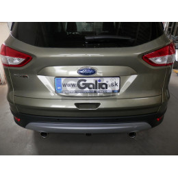 F113V GALIA Полностью оцинкованный фаркоп на Ford Kuga 2008-2013, 2013-2020. Подрозетник убирается за бампер. Тип шара: AV (вертикальное быстросъемное креплен