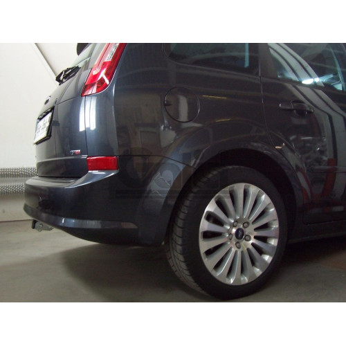 F139A GALIA Полностью оцинкованный фаркоп на Ford Focus 2003-2018, Ford Focus C-MAX 2003-2010, 2010-2019, Ford Grand C-MAX 2010-2019. Тип шара: A. Невидимый вырез бампера. Нагрузки: 1700/80 кг, масса фаркопа 14,62 кг