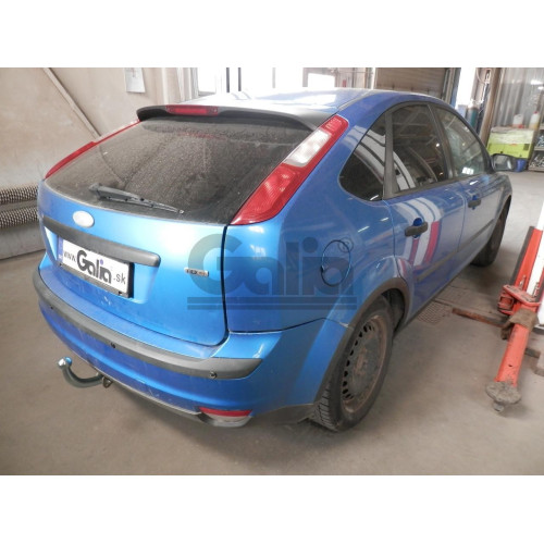 F139A GALIA Полностью оцинкованный фаркоп на Ford Focus 2003-2018, Ford Focus C-MAX 2003-2010, 2010-2019, Ford Grand C-MAX 2010-2019. Тип шара: A. Невидимый вырез бампера. Нагрузки: 1700/80 кг, масса фаркопа 14,62 кг