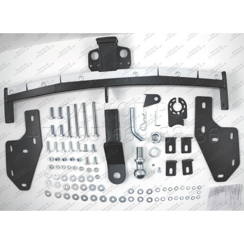 FA 0951-E(N) Бизон Фаркоп с хромированной накладкой на Honda Element 2003-2011 без подрезки бампера. Тип шара: E (легкосъемный шар под квадрат). Нагрузки: 2500/120 кг. Не комплектуется электрикой