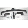 FA 1010-E Бизон Фаркоп на Toyota Highlander 1 XU20-40 2003-2010, Lexus RX 300/350/400 2003-2009 без подрезки бампера. Тип шара: E (легкосъемный шар под квадрат). Нагрузки: 3100/120 кг. Не комплектуется электрикой