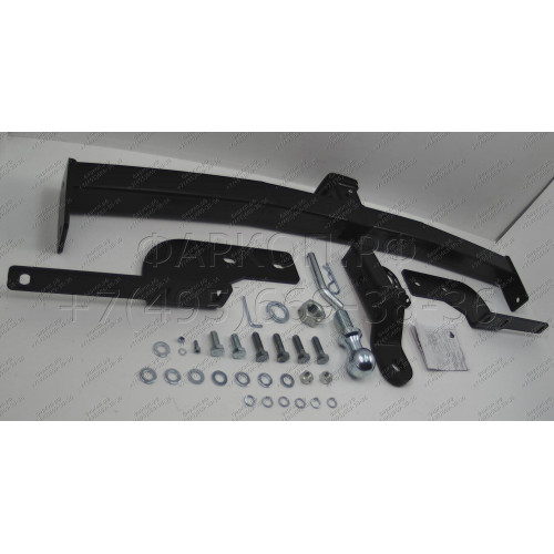 FA 1010-E Бизон Фаркоп на Toyota Highlander 1 XU20-40 2003-2010, Lexus RX 300/350/400 2003-2009 без подрезки бампера. Тип шара: E (легкосъемный шар под квадрат). Нагрузки: 3100/120 кг. Не комплектуется электрикой
