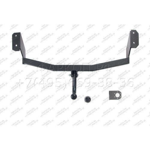 H.T51.A HALTY Фаркоп на Toyota Funcargo 2WD 1999-2005, Toyota Yaris Verso 1999-2005. Возможно потребуется подрезка бампера. Тип шара: A. Нагрузки: 500/50 кг, масса фаркопа 12,2 кг