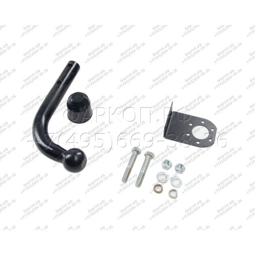 H.T51.A HALTY Фаркоп на Toyota Funcargo 2WD 1999-2005, Toyota Yaris Verso 1999-2005. Возможно потребуется подрезка бампера. Тип шара: A. Нагрузки: 500/50 кг, масса фаркопа 12,2 кг