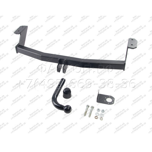 H.T51.A HALTY Фаркоп на Toyota Funcargo 2WD 1999-2005, Toyota Yaris Verso 1999-2005. Возможно потребуется подрезка бампера. Тип шара: A. Нагрузки: 500/50 кг, масса фаркопа 12,2 кг