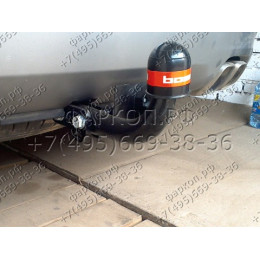 4258-A ORIS Фаркоп на Hyundai Santa Fe 2012-2018, Hyundai Grand Santa Fe 2013-2018, Kia Sorento 2012-2015, кроме Prime. Необходима подрезка бампера. Тип шара: A. Нагрузки: 2000/100 кг, масса фа