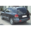 H-270 STEINHOF Фаркоп на Hyundai Santa Fe I, кроме версии 2.4 09/2000-2006. Требуется подрезка бампера. Тип шара: A. Нагрузки: 2300/92 кг, масса фаркопа 23,4 кг (без электрики в комплекте)
