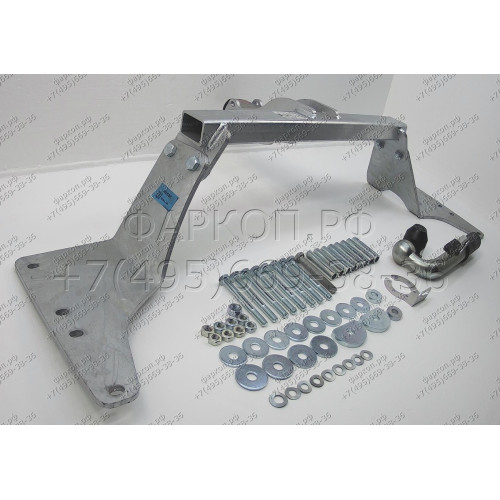 H050C GALIA Полностью оцинкованный фаркоп на Honda CR-V 2002-2007. Особенности: запасное колесо на задней двери. Тип шара: C (горизонтальный съемный). Установка без снятия и выреза бампера. Нагрузки: 1500/100 кг, масса фаркопа 18,87 кг