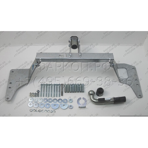 H050C GALIA Полностью оцинкованный фаркоп на Honda CR-V 2002-2007. Особенности: запасное колесо на задней двери. Тип шара: C (горизонтальный съемный). Установка без снятия и выреза бампера. Нагрузки: 1500/100 кг, масса фаркопа 18,87 кг