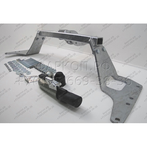 H050C GALIA Полностью оцинкованный фаркоп на Honda CR-V 2002-2007. Особенности: запасное колесо на задней двери. Тип шара: C (горизонтальный съемный). Установка без снятия и выреза бампера. Нагрузки: 1500/100 кг, масса фаркопа 18,87 кг