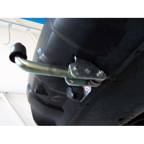 H074A GALIA Полностью оцинкованный фаркоп на Honda CR-V 2007-2012. Тип шара: A. Невидимый вырез бампера. Нагрузки: 2000/100 кг, масса фаркопа 16,52 кг