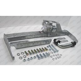 H074A GALIA Полностью оцинкованный фаркоп на Honda CR-V 2007-2012. Тип шара: A. Невидимый вырез бампера. Нагрузки: 2000/100 кг, масса фаркопа 16,52 кг