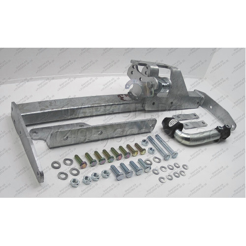 H074A GALIA Полностью оцинкованный фаркоп на Honda CR-V 2007-2012. Тип шара: A. Невидимый вырез бампера. Нагрузки: 2000/100 кг, масса фаркопа 16,52 кг