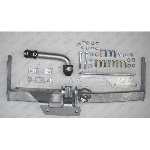 H074A GALIA Полностью оцинкованный фаркоп на Honda CR-V 2007-2012. Тип шара: A. Невидимый вырез бампера. Нагрузки: 2000/100 кг, масса фаркопа 16,52 кг