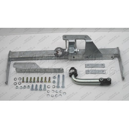 H074A GALIA Полностью оцинкованный фаркоп на Honda CR-V 2007-2012. Тип шара: A. Невидимый вырез бампера. Нагрузки: 2000/100 кг, масса фаркопа 16,52 кг