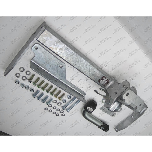 H074A GALIA Полностью оцинкованный фаркоп на Honda CR-V 2007-2012. Тип шара: A. Невидимый вырез бампера. Нагрузки: 2000/100 кг, масса фаркопа 16,52 кг