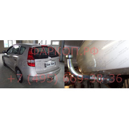 H076C GALIA Полностью оцинкованный фаркоп на Hyundai i30 универсал 2007-2012. Тип шара: C (горизонтальный съемный). Невидимый вырез бампера. Нагрузки: 1500/80 