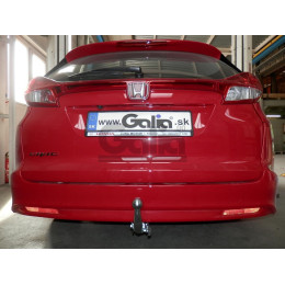 H092C GALIA Полностью оцинкованный фаркоп на Honda Civic Tourer универсал 2013-2017. Подрозетник убирается за бампер. Тип шара: C (горизонтальный съемный). Не