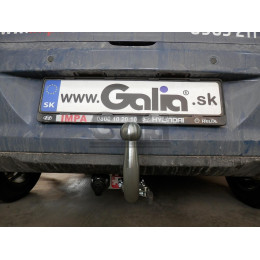 H093C GALIA Полностью оцинкованный фаркоп на Hyundai i20 2014-2020. Тип шара: C (горизонтальный съемный). Невидимый вырез бампера. Нагрузки: 1200/75 кг, масса ф