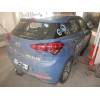H093C GALIA Полностью оцинкованный фаркоп на Hyundai i20 2014-2020. Тип шара: C (горизонтальный съемный). Невидимый вырез бампера. Нагрузки: 1200/75 кг, масса фаркопа 16,37 кг