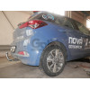 H093C GALIA Полностью оцинкованный фаркоп на Hyundai i20 2014-2020. Тип шара: C (горизонтальный съемный). Невидимый вырез бампера. Нагрузки: 1200/75 кг, масса фаркопа 16,37 кг