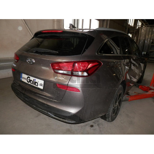 H100A GALIA Полностью оцинкованный фаркоп на Kia Ceed универсал, в т.ч. дизель, в т.ч. GT-Line, в т.ч. hybrid 2018-, Hyundai i30 универсал, в т.ч. дизель, в т.ч. GT-Line, в т.ч. hybrid 2017-. Тип шара: A. Установка без снятия и выреза бампера. Нагрузки: 1