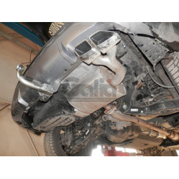 H109A GALIA Полностью оцинкованный фаркоп на Kia Sportage V 2022-, Hyundai Tucson (Европейская сборка) 2021-2024. Тип шара: A. Без подрезки бампера. Нагрузки: 2000/100 кг, м