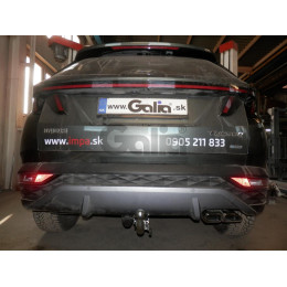 H109A GALIA Полностью оцинкованный фаркоп на Kia Sportage V 2022-, Hyundai Tucson (Европейская сборка) 2021-2024. Тип шара: A. Без подрезки бампера. Нагрузки: 2000/100 кг, м