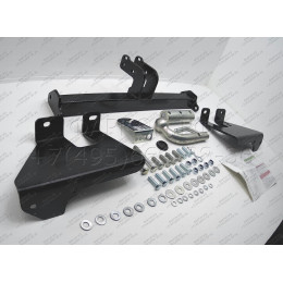 H204-BA TAVIALS ТСУ для Hyundai Tucson 2004-2010, Kia Sportage 2005-2010 без снятия и выреза бампера. Тип шара: C (оцинкованный, съемный). Нагрузки: 1500/75 кг, масса фаркопа 18,
