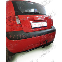H207-A Лидер-плюс ТСУ для Hyundai Getz 2003-2005 без снятия и выреза бампера. Нагрузки: 1100/75 кг, масса фаркопа 12,34 кг (без электрики в комплекте)