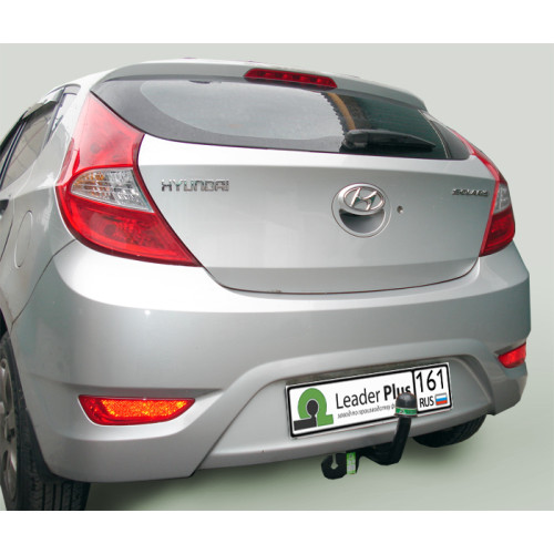 H219-A Лидер-плюс ТСУ для Hyundai Solaris седан 2010-2017 (необходима подрезка бампера), Kia Rio III седан 2011-2017 (необходима подрезка бампера), Kia Rio III хетчбек 2011-2017 (необходима подрезка бампера), Hyundai Solaris хетчбек 2010-2017 (без выреза 