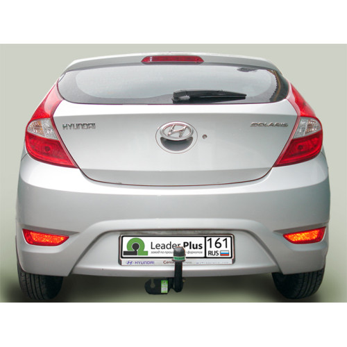 H219-A Лидер-плюс ТСУ для Hyundai Solaris седан 2010-2017 (необходима подрезка бампера), Kia Rio III седан 2011-2017 (необходима подрезка бампера), Kia Rio III хетчбек 2011-2017 (необходима подрезка бампера), Hyundai Solaris хетчбек 2010-2017 (без выреза 