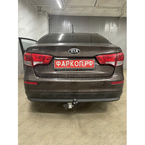 H219-A Лидер-плюс ТСУ для Hyundai Solaris седан 2010-2017 (необходима подрезка бампера), Kia Rio III седан 2011-2017 (необходима подрезка бампера), Kia Rio III хетчбек 2011-2017 (необходима подрезка бампера), Hyundai Solaris хетчбек 2010-2017 (без выреза 