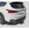 H230-A Лидер-плюс ТСУ для Hyundai Santa Fe TM дизель 2018-2021. Требуется подрезка бампера. Нагрузки: 1300/75 кг, масса фаркопа 17,4 кг (без электрики в комплекте)