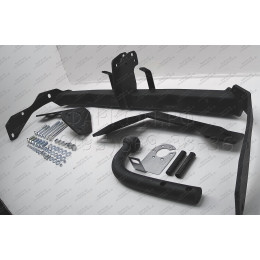 HY 18 AVTOS Фаркоп на Hyundai Santa Fe Classic 2007-2013, Hyundai Santa Fe 2001-2006. Необходима подрезка бампера. Тип шара: A. Нагрузки: 2000/100 кг, масса фаркопа 22 кг (без электр