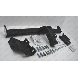 HY 22B AVTOS Фаркоп на Hyundai ix35 2010-2015, Kia Sportage 2010-2015 без снятия и подрезки бампера. Тип шара: E. Нагрузки: 2000/100 кг, масса фаркопа 15 кг (без электрики в ко