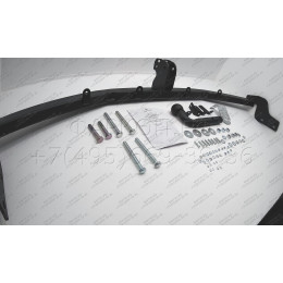 HY 24 AVTOS Фаркоп на Hyundai Santa Fe 2006-2012. Необходима подрезка бампера. Тип шара: A. Нагрузки: 2000/100 кг, масса фаркопа 20 кг (без электрики в комплекте)
