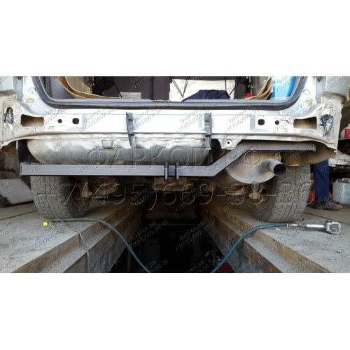 H.T75.A HALTY Фаркоп на Toyota Voxy 4WD 2001-2007, Toyota Noah 4WD 2001-2007 без подрезки бампера. Тип шара: A. Нагрузки: 750/75 кг, масса фаркопа 15,8 кг
