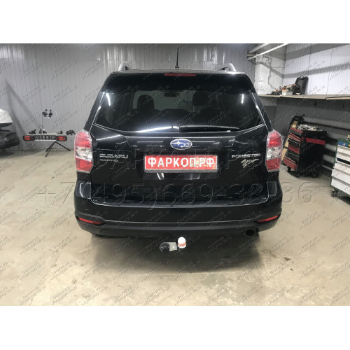 8501 Трейлер Фаркоп для Subaru Forester дорестайлинг 2013-2016. Требуется подрезка бампера. Тип шара: A. Нагрузки: 1200/60 кг, масса фаркопа 16,7 кг (без электрики в комплекте)