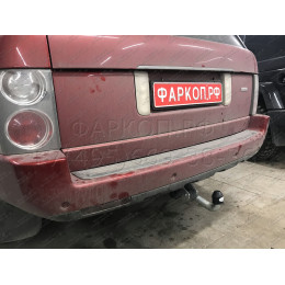 R050A GALIA Полностью оцинкованный фаркоп на Land Rover Range Rover III 2002-2013. Тип шара: A. Без выреза бампера. Нагрузки: 3500/150 кг, масса фаркопа 25,5 кг