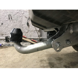 R050A GALIA Полностью оцинкованный фаркоп на Land Rover Range Rover III 2002-2013. Тип шара: A. Без выреза бампера. Нагрузки: 3500/150 кг, масса фаркопа 25,5 кг