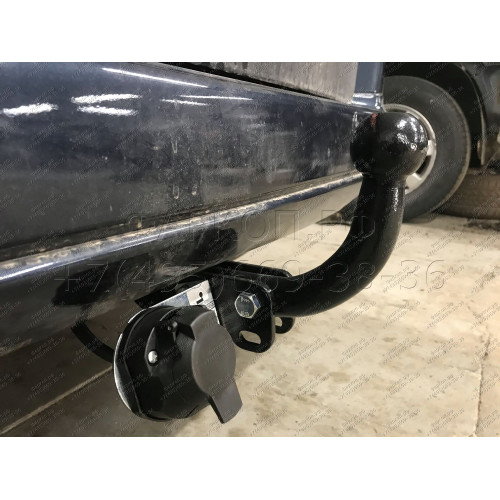 C302-A Лидер-плюс ТСУ для Citroen Berlingo L1 2008-2018, 2018-, Peugeot Partner II Tepee L1 2008-2018, 2018-, Opel Combo L1 2018-, Peugeot Rifter L1 2019-, FIAT Doblo L1 2022-, Toyota Proace City L1 2019- без снятия и выреза бампера. Нагрузки: 1200/75 кг,