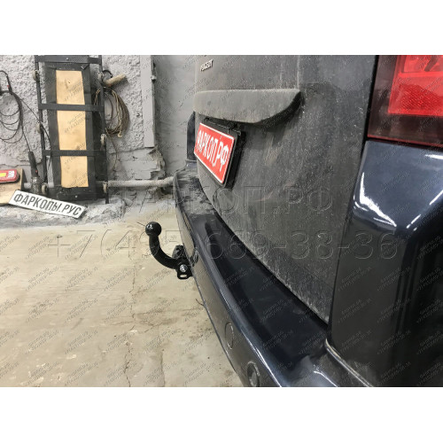 C302-A Лидер-плюс ТСУ для Citroen Berlingo L1 2008-2018, 2018-, Peugeot Partner II Tepee L1 2008-2018, 2018-, Opel Combo L1 2018-, Peugeot Rifter L1 2019-, FIAT Doblo L1 2022-, Toyota Proace City L1 2019- без снятия и выреза бампера. Нагрузки: 1200/75 кг,