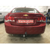 5259-A ORIS Фаркоп на Chevrolet Cruze седан 2009-2016. Необходима подрезка бампера. Тип шара: A. Нагрузки: 1100/50 кг, масса фаркопа 15,6 кг (без электрики в комплекте)