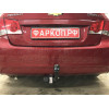 5259-A ORIS Фаркоп на Chevrolet Cruze седан 2009-2016. Необходима подрезка бампера. Тип шара: A. Нагрузки: 1100/50 кг, масса фаркопа 15,6 кг (без электрики в комплекте)