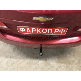 5259-A ORIS Фаркоп на Chevrolet Cruze седан 2009-2016. Необходима подрезка бампера. Тип шара: A. Нагрузки: 1100/50 кг, масса фаркопа 15,6 кг (без электрики в комплек
