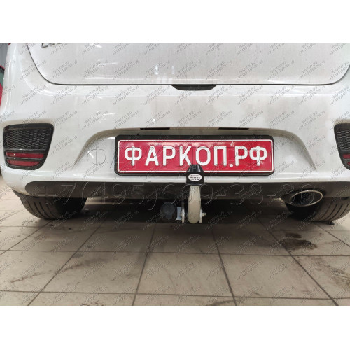H086A GALIA Полностью оцинкованный фаркоп на Kia Ceed хетчбек 2012-2018, Kia Proceed 2013-2018, Hyundai i30 хетчбек 2012-2018. Тип шара: A. Невидимый вырез бампера. Нагрузки: 1500/75 кг, масса фаркопа 16,12 кг